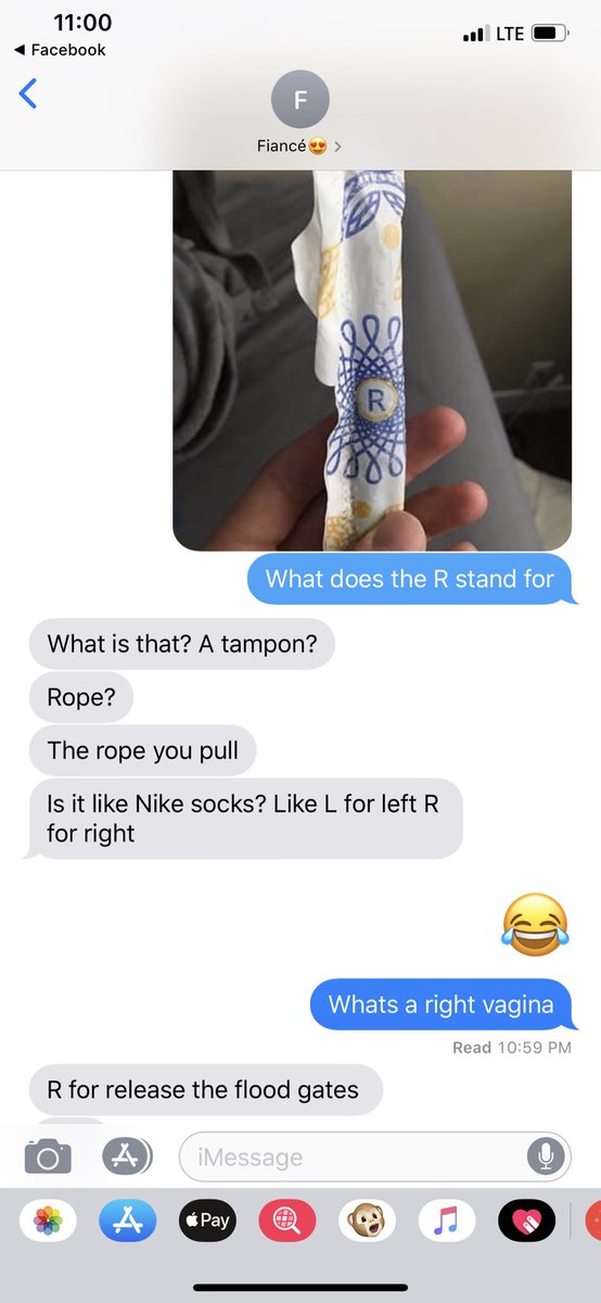 “R for release the flood gates” 😭