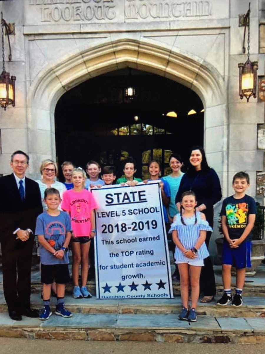 cacoppinger's tweet photo. Lookout Mountain Elementary, you are a 5! https://t.co/ICOwridW6v