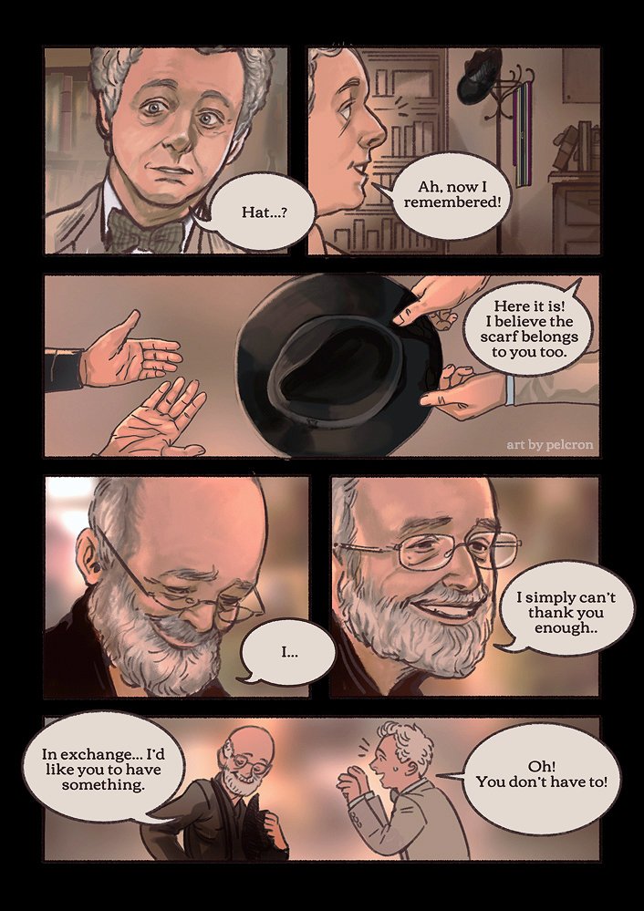 Lost Hat (A short comic) #GoodOmens 