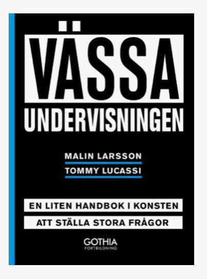 En lärare hör av sig. Hon ska använda min och <a href="/MatteTommy/">Tommy Lucassi</a> bok ”Vässa undervisningen” som utgångspunkt i utvecklingssamtal med eleverna. #vässaundervisningen #470frågor @gothiafortbild
