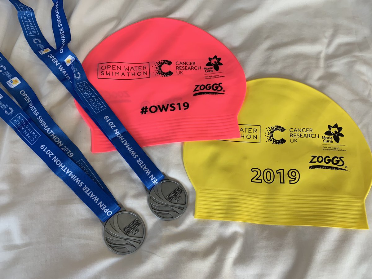 SarahMajor13's tweet photo. Open Water Swimathon for Scarlet (2.5km) & Seb (1.5km) #superspeedy at 7.30am this morning! @caerleongirlspe @Caerleonboyspe @citynptswim @SwimWales #ows19 https://t.co/EAIptS7Sla