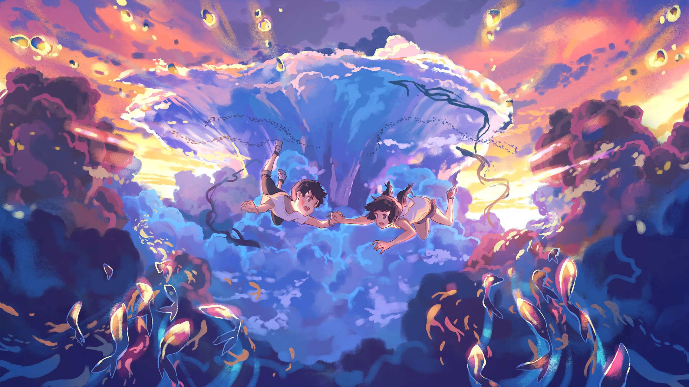 توییتر Shijo در توییتر 天気の子 天気の子 イラスト 絵 新海誠 T Co Arskqehwa9