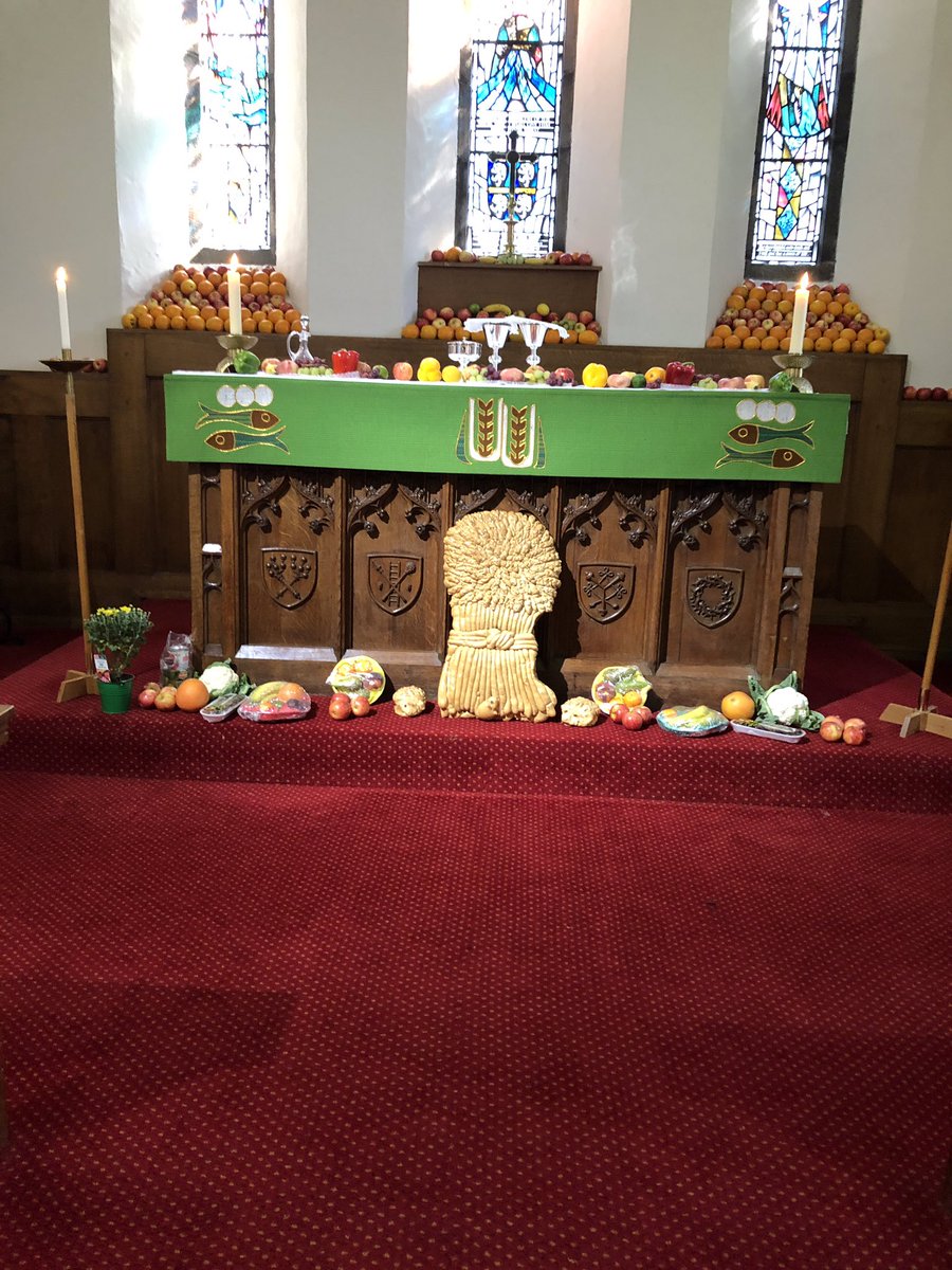stluke1853's tweet photo. Celebrating our Harvest Festival this morning.
Also thanks to Revd.Mike Dixon for celebrating our Eucharist https://t.co/qxqsbitNWP