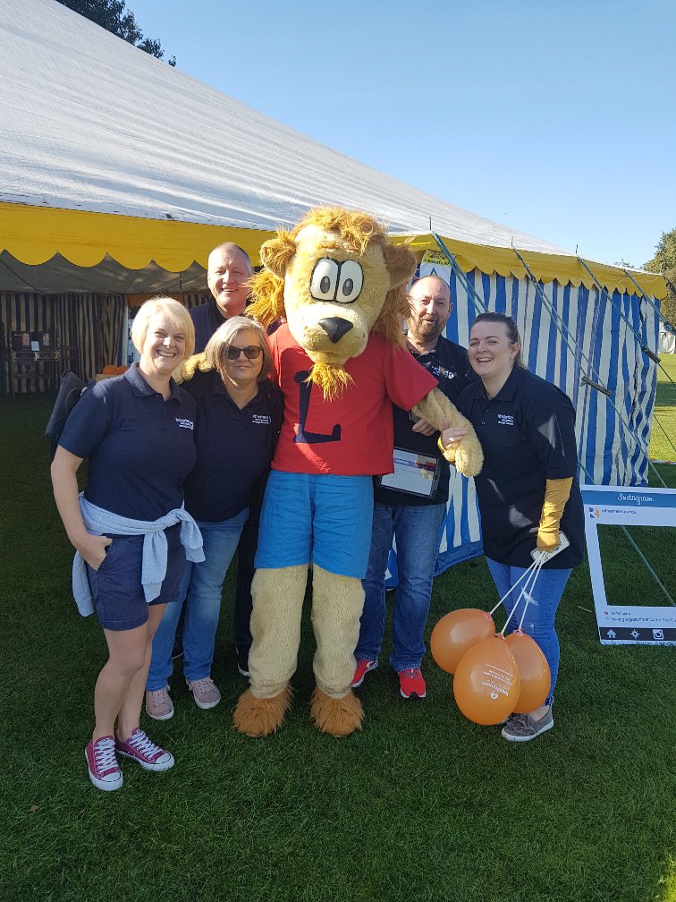 RushtonPhil's tweet photo. We love getting OnLion with Leo! Come and say hi! Beautiful weather today here at #rotherhamshow @helenFCSBarker @Charlie_Owl @luke_sayers @AmandaH26259111 https://t.co/LvmfKlQ7Tg