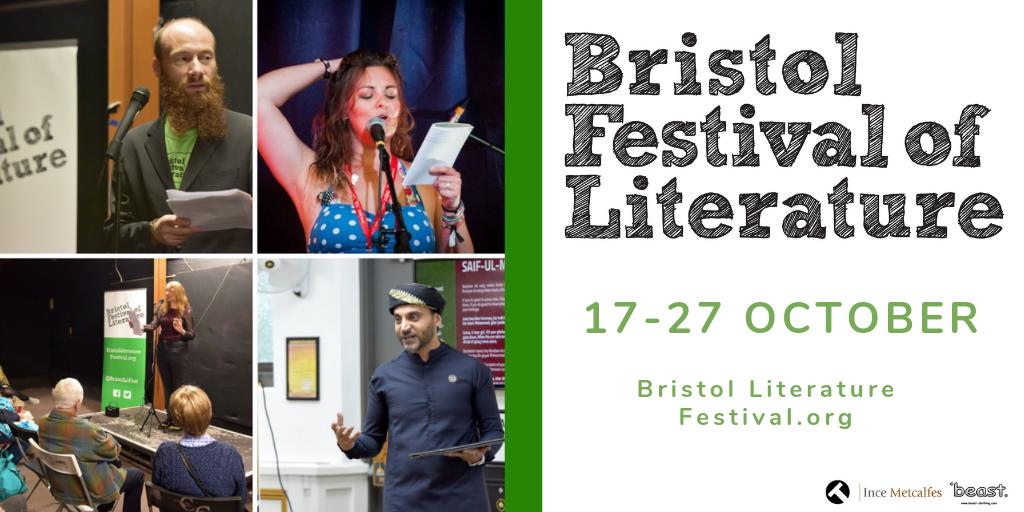 Celebrate Bristol writing and literature this October. 🙌

Tickets are now on sale for #BristolLitFest19. 

bristolliteraturefestival.org/2019-programme

#BristolLitFest19