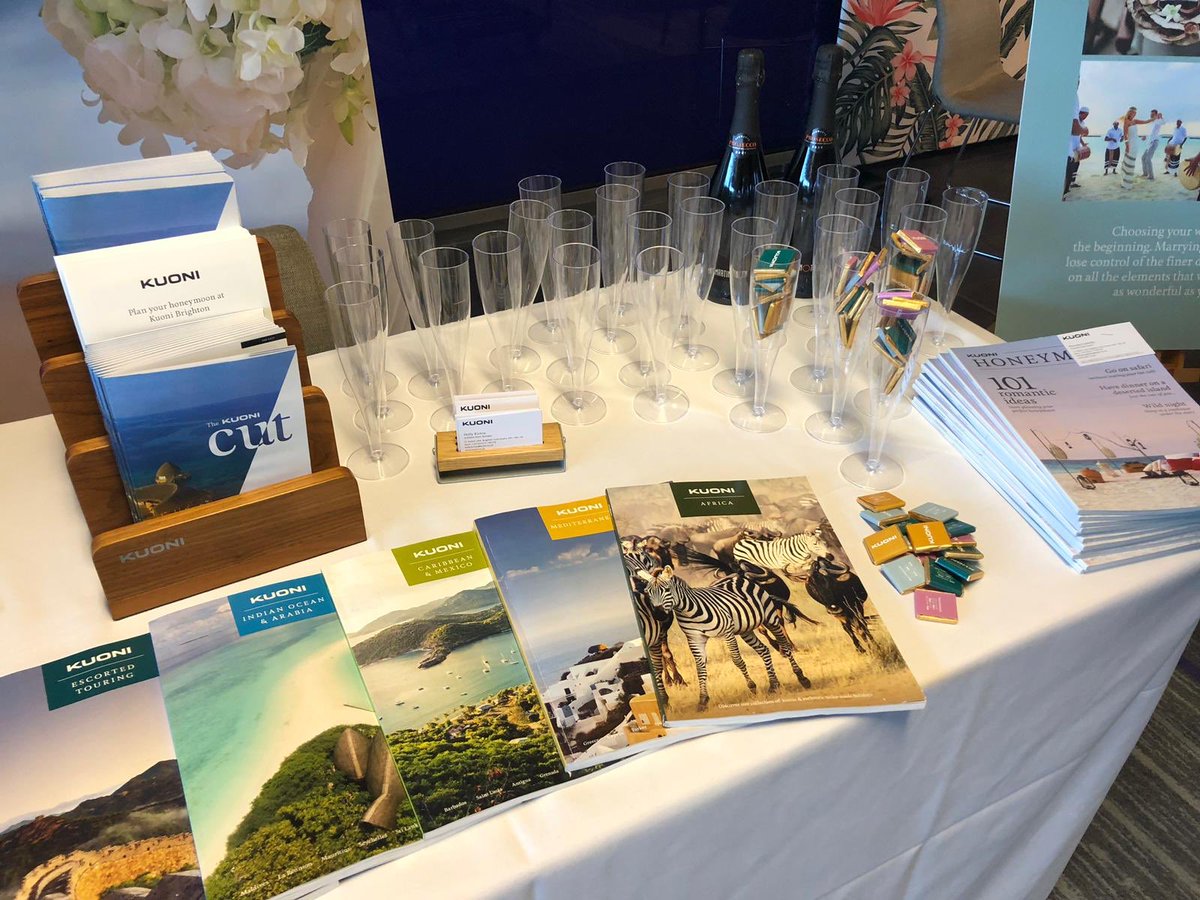KuoniBrighton's tweet photo. We are excited to be a part of the Amex Wedding Fayre today @EventsatBHAFC! Helping couples find the perfect Honeymoon or Wedding abroad. Come and find us! #weddings #honeymoon #kuoni https://t.co/N7UjgSaRmL