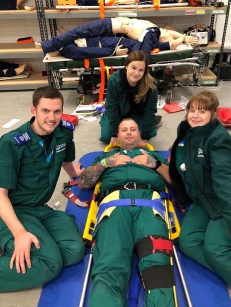 <a href="/UoWParamedics/">University of Worcester Paramedic Science</a>  open day today! Come along and discuss the opportunity to join the BSc programme 2020 intake. Meet current students &amp; team to answer any questions. worcester.ac.uk