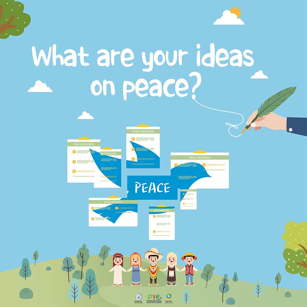 What are your ideas on #peace? Let us know below.