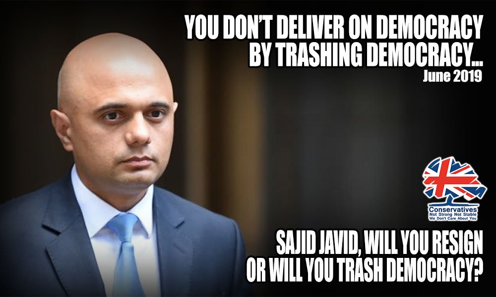 pic Sajid Javid Memes conservative leadership campaign