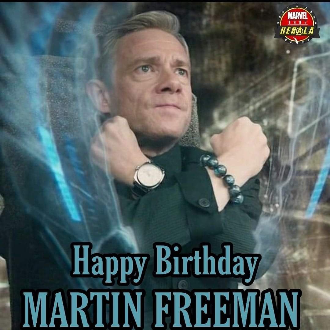 Happy Birthday Martin Freeman    Agent Everett K Ross  