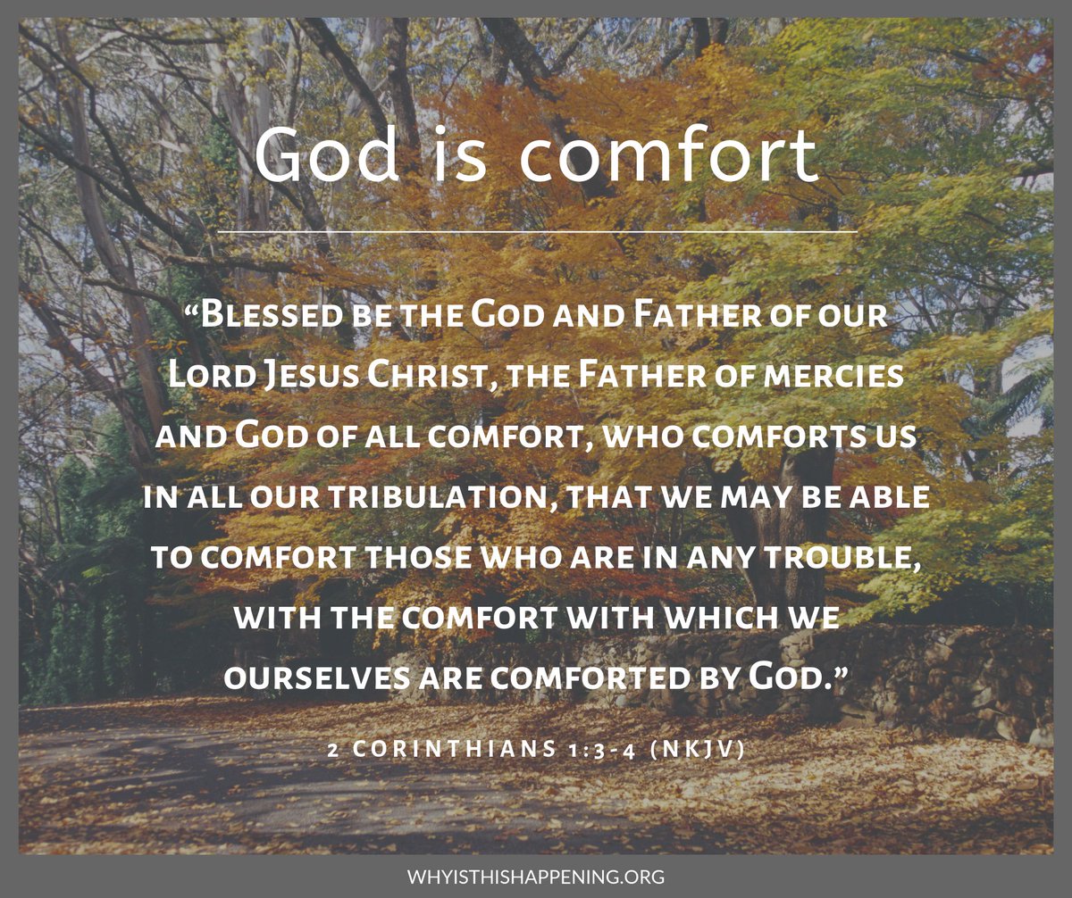Whyisthishappening On Twitter God Is Comfort Blessed Be