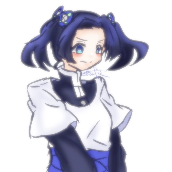 あがさ(低浮上)さんがTwitterに投稿した神崎アオイ(鬼滅の刃)のイラスト。