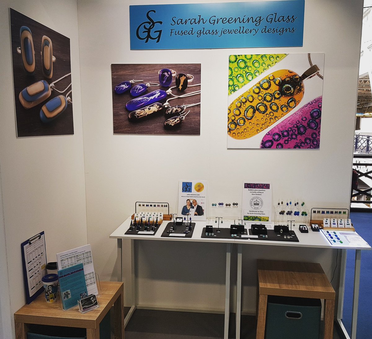 Sarah Greening Glass Jewellery tweet media