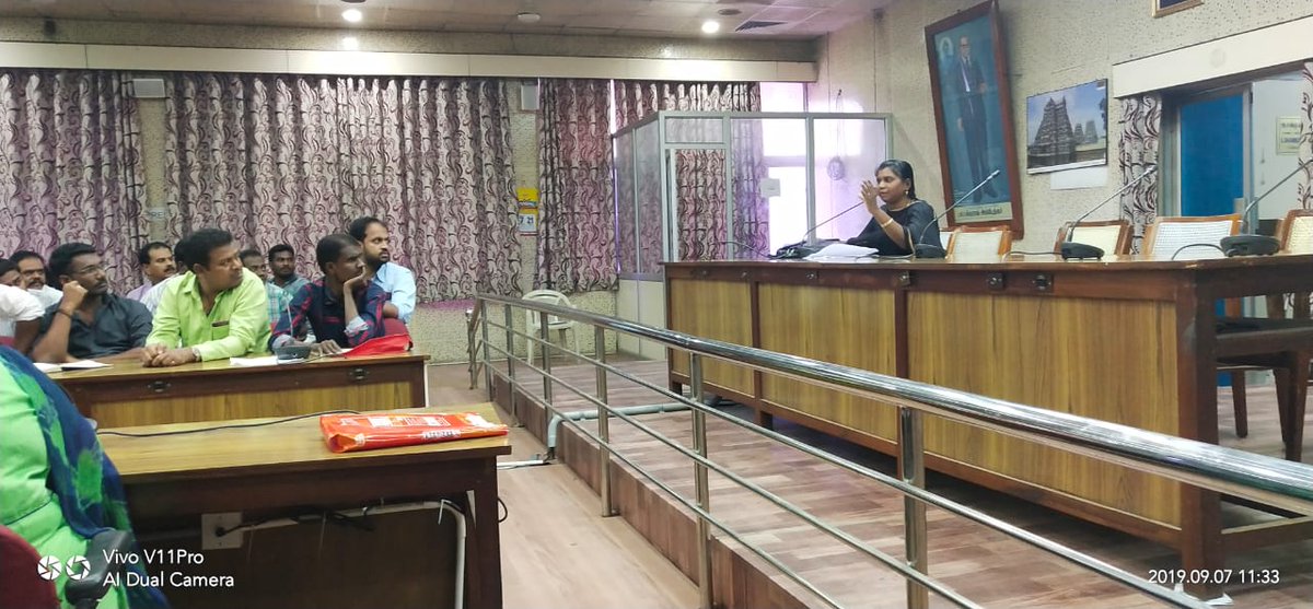 eDM_Vellore's tweet photo. Training conducted for CSC operators of Vellore District on The Disability Pension Scheme namely “Indira Gandhi National Disabled Pension Scheme” and “Differently Abled Pension Scheme " in Collector's office, Vellore. The Service charge fixed for the DAPS is Rs. 10/-. https://t.co/pF1MZx5ga5