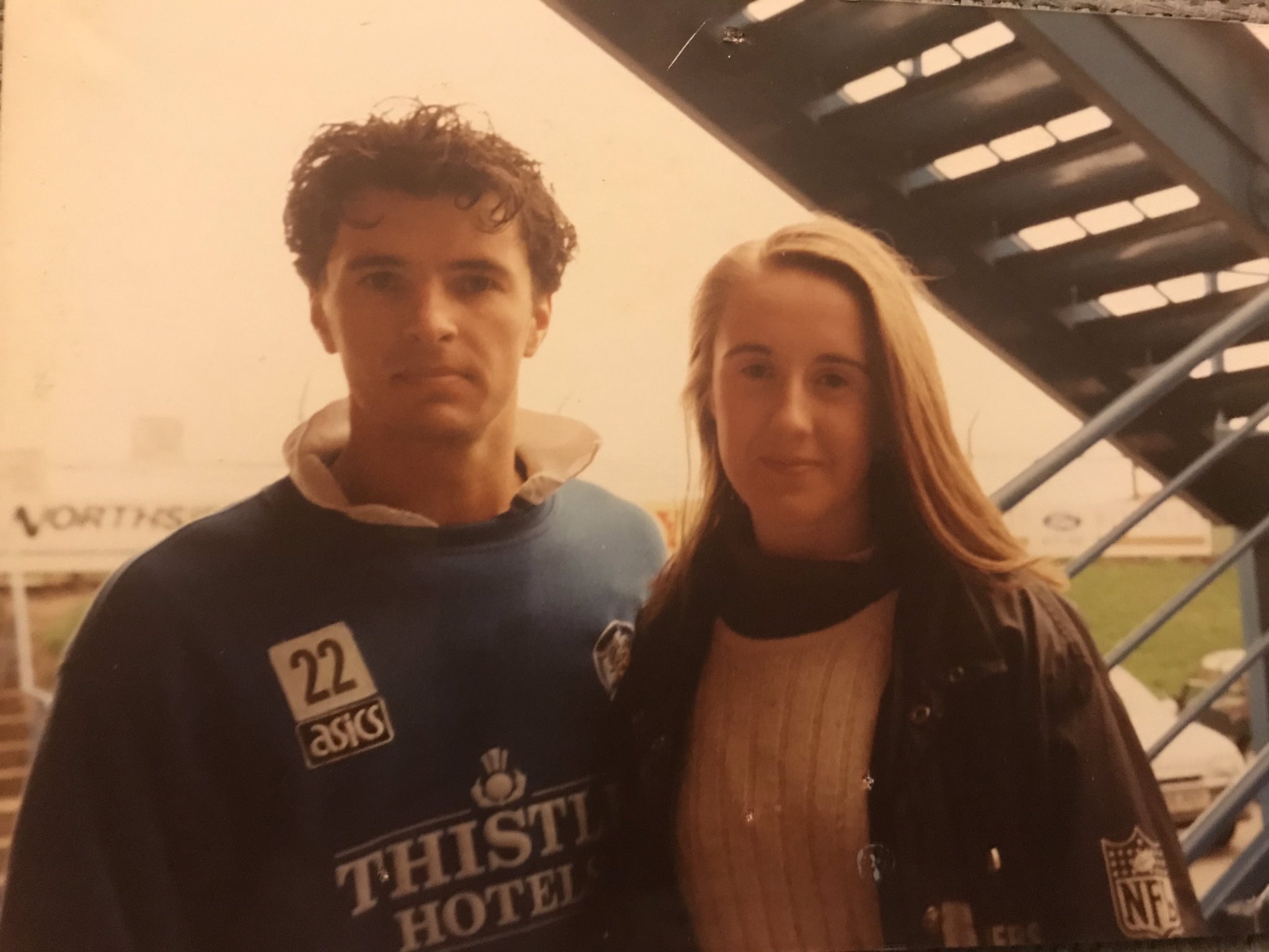 Happy 50th Birthday Gary Speed. My favourite footballer of all time and teenage crush. MOT      