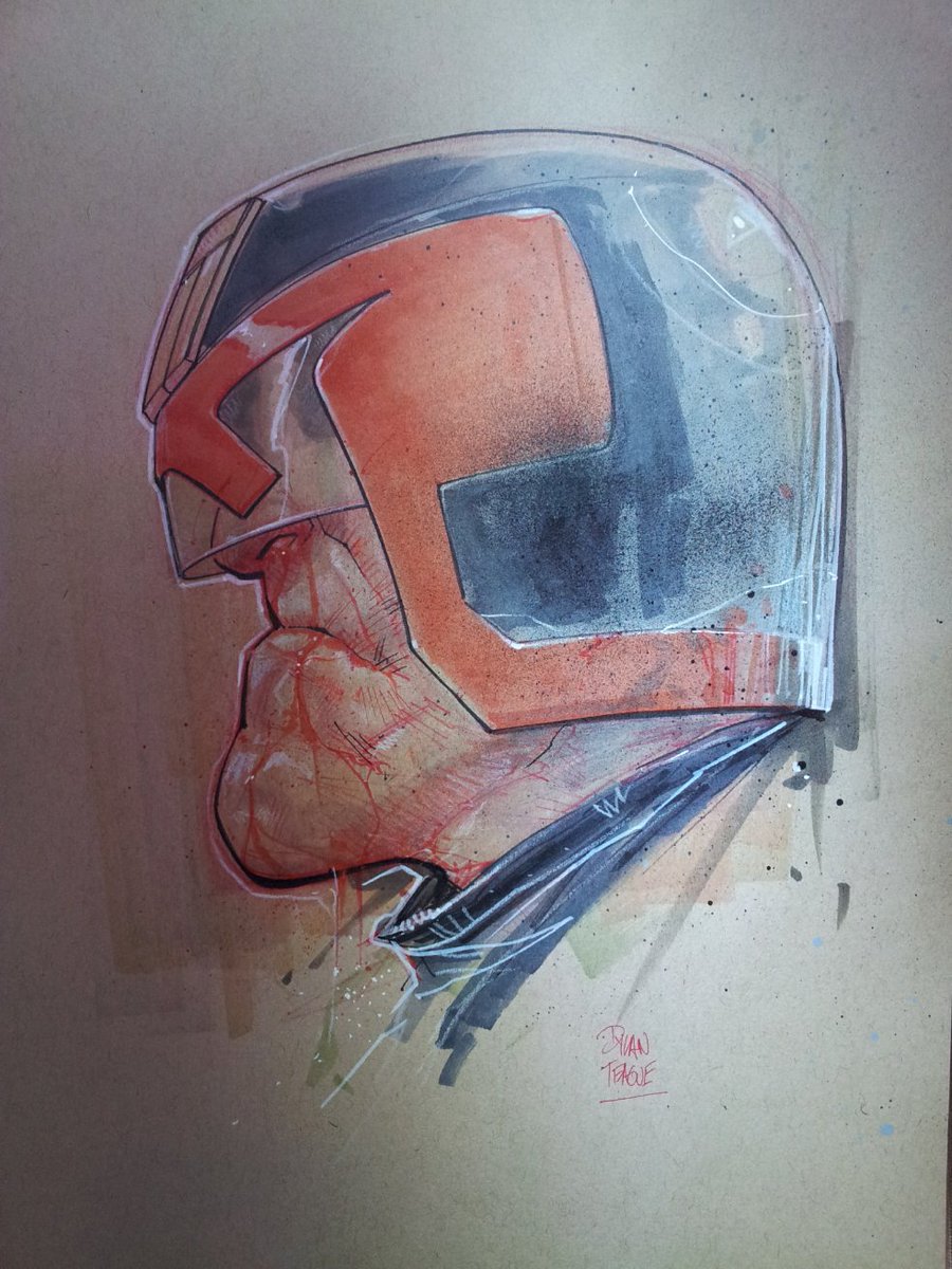 DylanTeague's tweet photo. Day late #dayofdredd batman with #dreddchin and wonder woman from @NICEConv yesterday. https://t.co/LRXzxesrGw