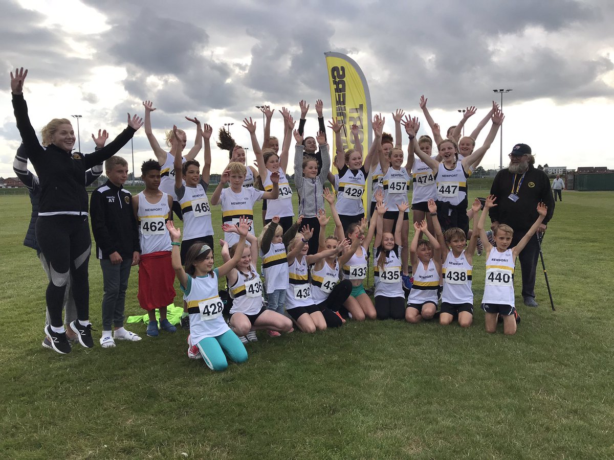 It was a great day at Hereford for the Les Davis Cup Championship yesterday. <a href="/NewportHarriers/">Newport Harriers</a> bought the cup home! Sienna was 2nd (shot), 3rd (javelin) and 6th (LJ) with a PB of 15.34m in the javelin! 🏆 Well done all! <a href="/UskPrimary/">Usk CiW Primary</a> #athletics <a href="/WelshAthletics/">Welsh Athletics</a> #juniorathletics