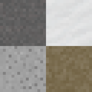 ValkyrieofNight's tweet photo. Just released the first build of Environmental Materials for 1.14.4 on Curseforge. It now features 4 new block types as well as a ton of new block variants. #modupdate #modding #forge #forgeminecraft #minecraft #minecraftmod #update Heres a preview of the 4 new base textures https://t.co/5K578E7zaQ