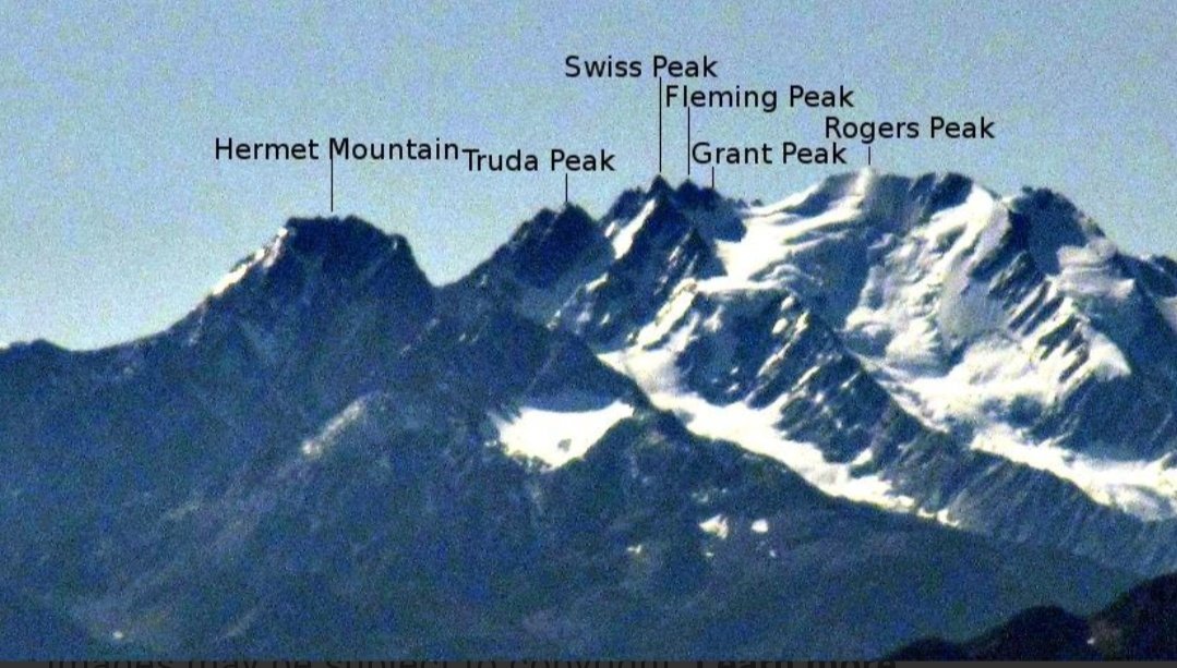 Truda Peak was subsequently named in her honour