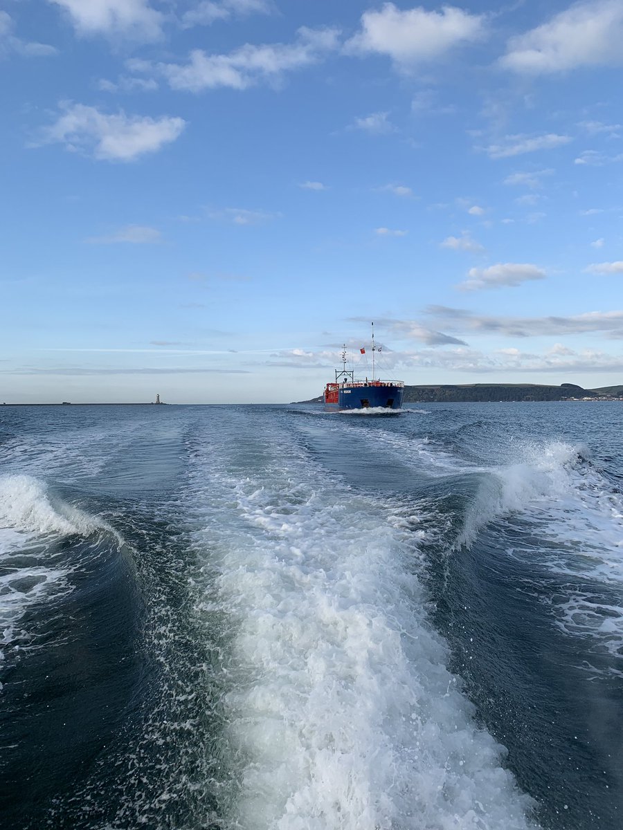 A perfect morning for a spot of #pilotage ⚓️ #pilotboats #plymouth #plymouthsound @PlymCatte