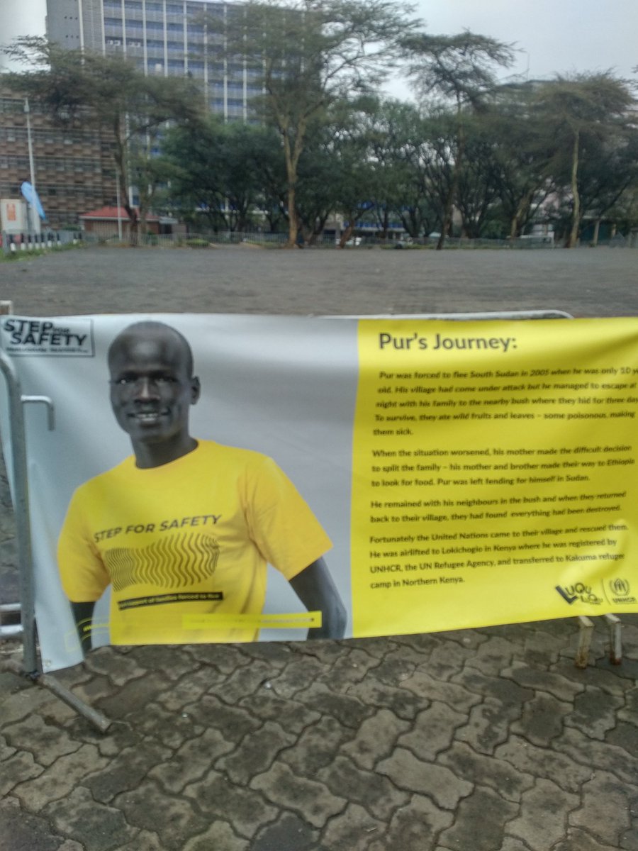 WanjaMunaita's tweet photo. Part of raising awareness and support, I participated in the #stepforsafety walk today joining thousands in #Nairobi #IAmLuQuLuQu for @RefugeesAfrica @LuQuLuQuTribe with @Pur_Biel https://t.co/ZnM7rfMMuh