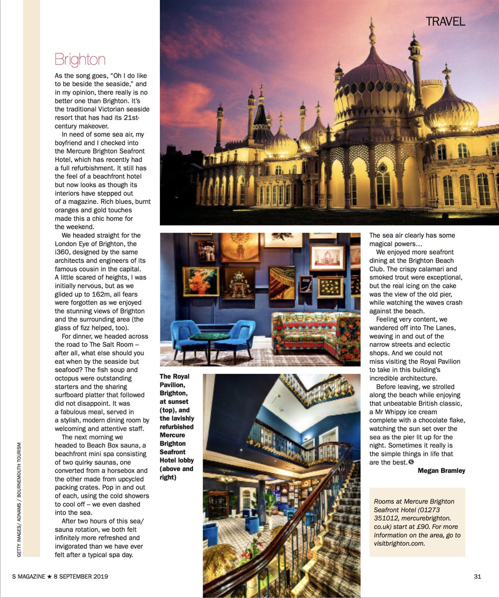 Seaside special: Grab your bucket and spade and escape to an English beach resort <a href="/Love_Brighton/">VisitBrighton</a> <a href="/bmthbeachlodges/">Bournemouth Beach Lodges</a> #SwanSouthwold visitbrighton.com bournemouthbeachlodges.co.uk theswansouthwold.co.uk