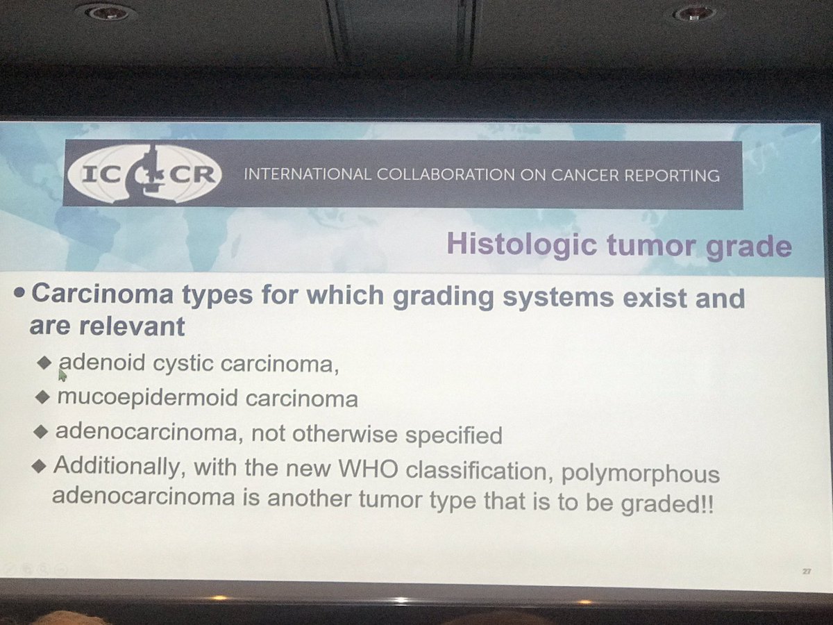 Salivary gland tumors #ECPNice2019