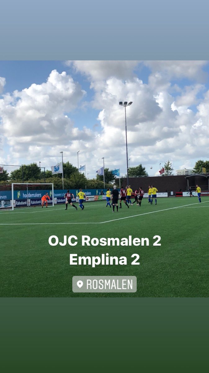 geoffvrosmalen's tweet photo. ⚽️ #OJC Rosmalen 2 tegen #Emplina 2 (@ v.v. @OJCRosmalen in Rosmalen, Noord-Brabant) https://t.co/5znE1vTVP7 https://t.co/FupLiEOsah