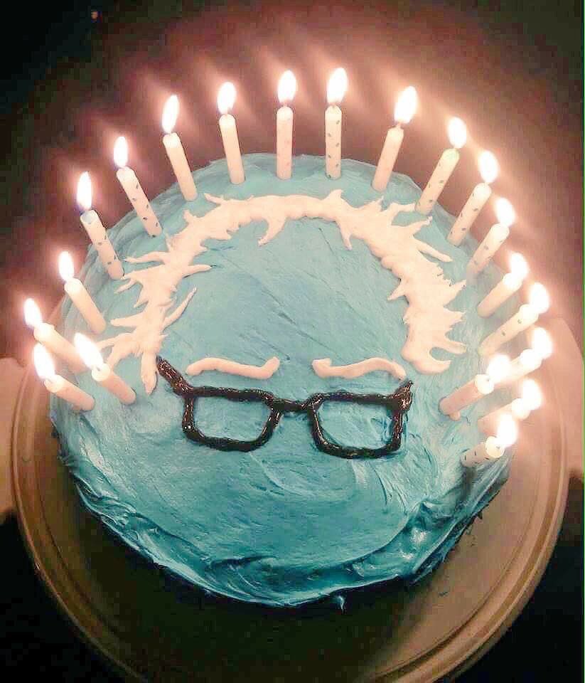 Its Bernie Sanders Birthday 
Happy Birthday Bernie 