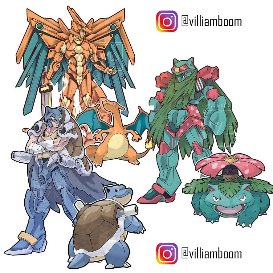 Ruuuma この人のイラストがカッコイイ ポケモン風の鎧やったり ポケモン デジモンってイラストもあったりした このイラスト描いてる人のインスタ T Co 8vow8l3bxc T Co Ca56uemujd Twitter