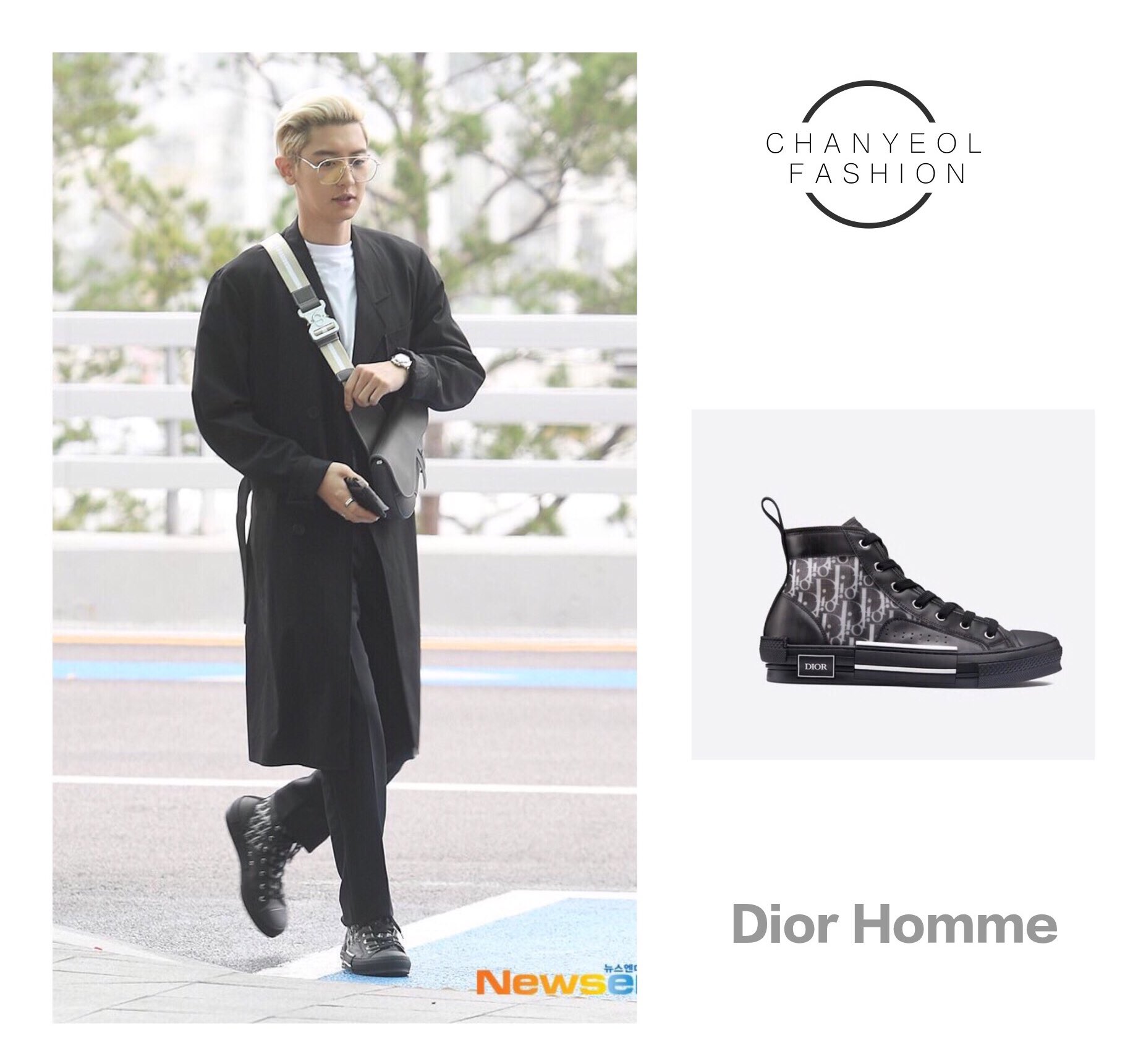 CHANYEOL__Fashion on X: 190908 Seoul ✈️ Milan Bag&Shoes:Dior Homme  Phonecase:Dream Plus I-ring:Beyond Closet . . #EXO⁠ #weareoneEXO⁠ #LOVESHOT  #Tempo #CHANYEOL #박찬열 #찬열 #朴灿烈 #chanyeolfashion #fashion #music #singer  #look #ssfw
