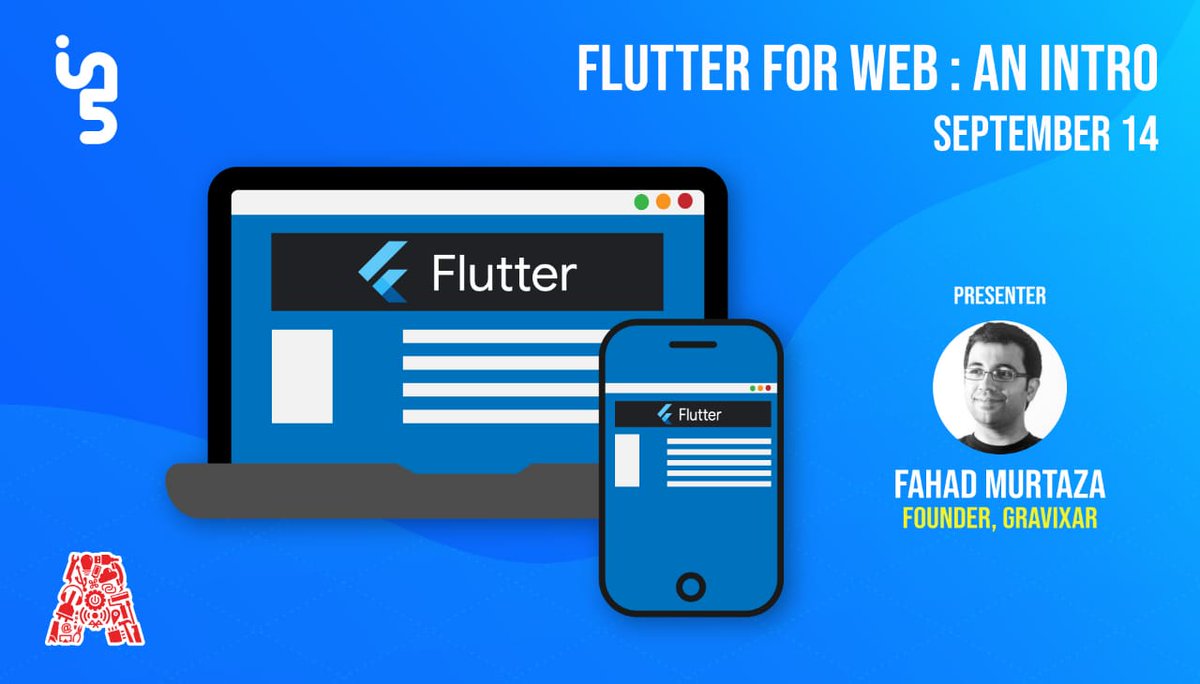 MakeSmartThings's tweet image. Attend our #FlutterForWeb workshop this Saturday and stay on top of the web app development game! We’ll show you the basics of developing web apps using this framework in a workshop conducted by Fahad Murtaza, founder of Gravixar.
RSVP now at members.theassembly.ae/event/146