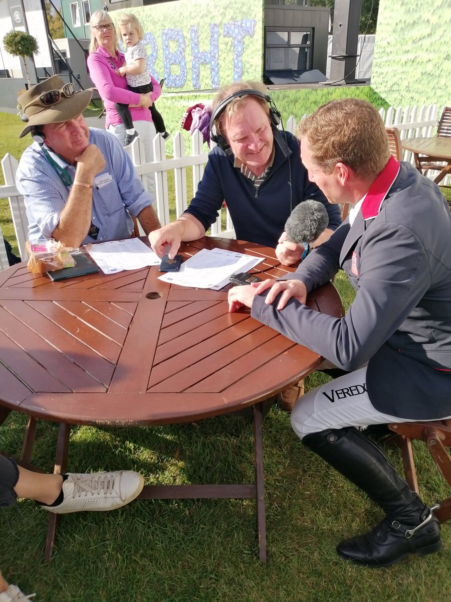 Chatting to this year's third place rider <a href="/Oliver_Townend/">Oliver Townend</a> 

#LRBHT2019
