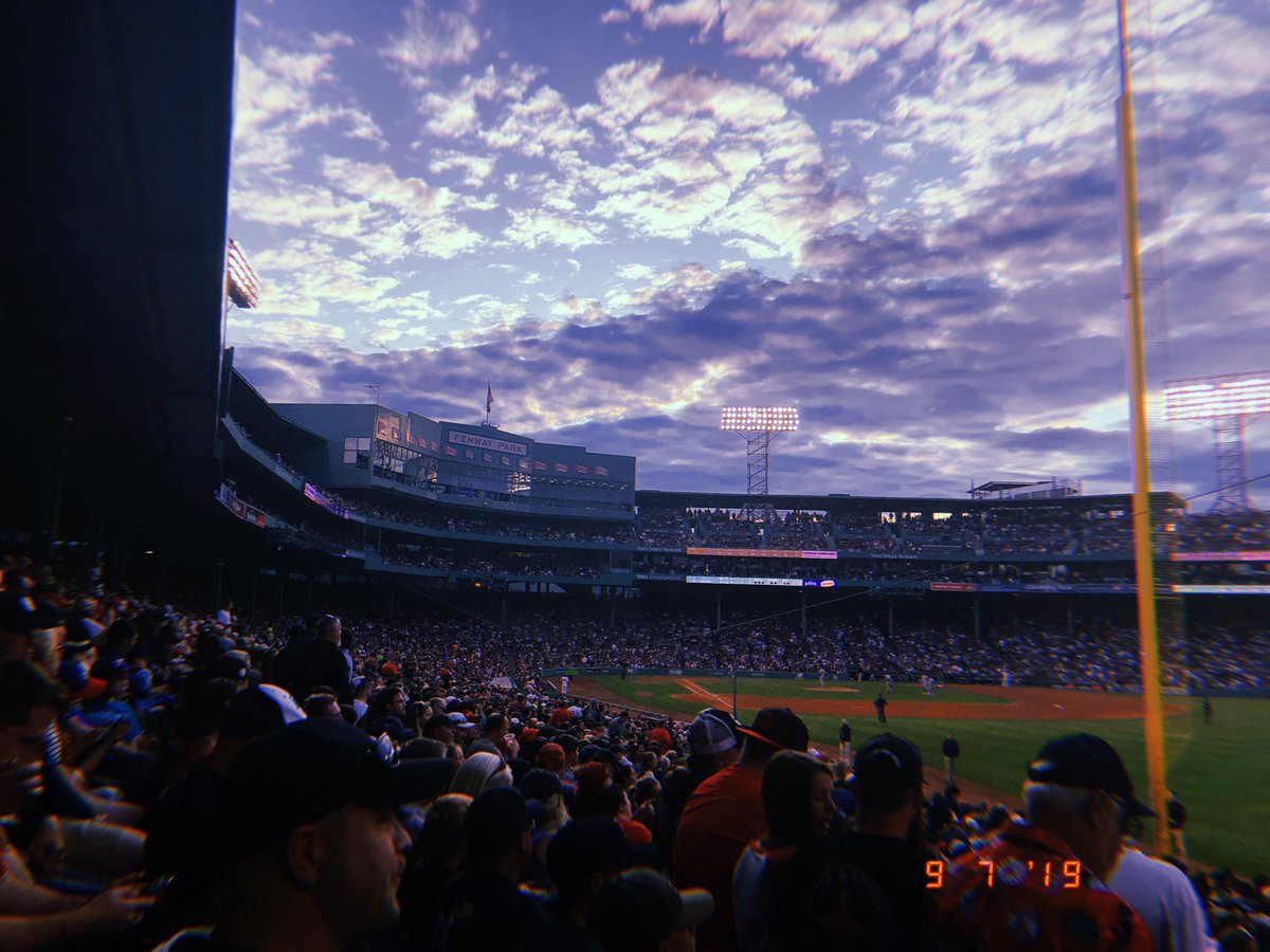 Really nothing like Yankees / Sox at Fenway. Such a historic ballpark and great sitting close to the Pesky Pole.