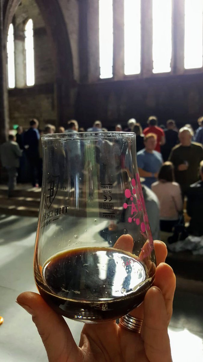 Bibliocook's tweet photo. It's a small beer festival with a big, big heart - I've loved playing a tiny part in it for the last five years. Roll on #ABVFest 2020 & much love to the @abvfest cast + volunteer crew who do their job with smiling aplomb - and who then have to face the post-fest clean up today https://t.co/rEGl7YDMtN