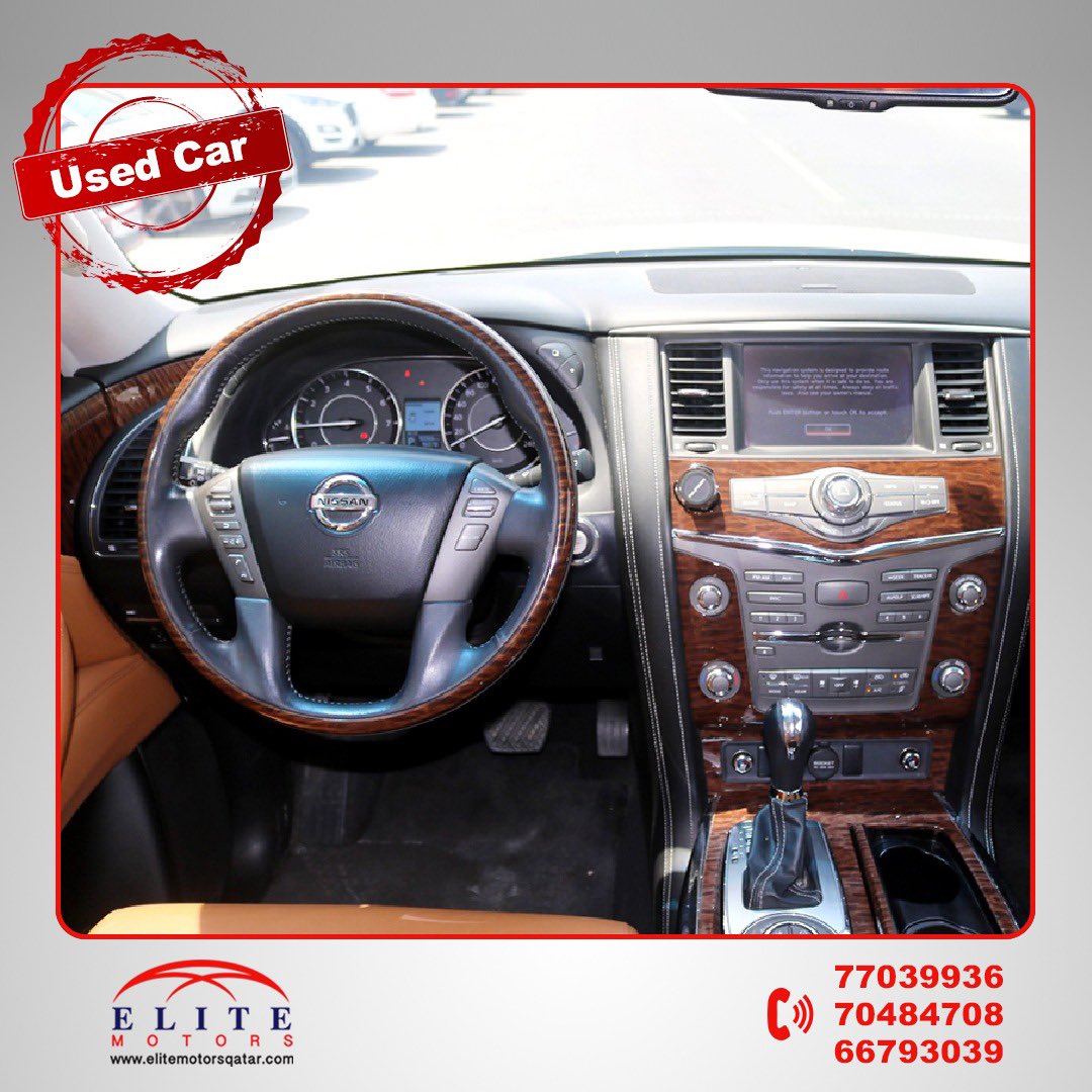 elite_qa's tweet photo. Get the Luxury Patrol Car #NissanPlatinum 2015 , Only for 125.000 QR..

•4WD
•Sunroof 
•GPS 

For more details ☎️
30267588
70484708 
#Qatar https://t.co/7qGN8sfyTb