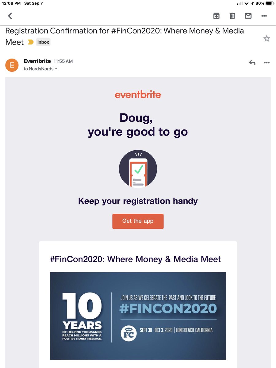 TheMilitaryGuid's tweet image. My 8th #FinCon— and the best one ever.  For the 8th time in a row.
I just bought my ticket for #FinCon20, 30 Sep - 3 Oct 2020.
buff.ly/2wjmenR  
In other news, I’m seeking a Long Beach CA surf lesson for 20+ people on 28/29 Sep or 4 Oct 2020.  Got a surf school referral?
