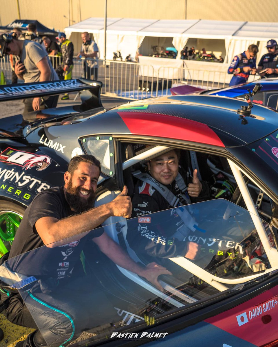 Alex_Claudin's tweet photo. What an incredible day yesterday during the @GymkhanaGRID #GymkhanaGrid ! We have so much things to tell you, but we need now to come back to reality ! 
Thanks #MonsterEnergy https://t.co/qgZnPnEhYK