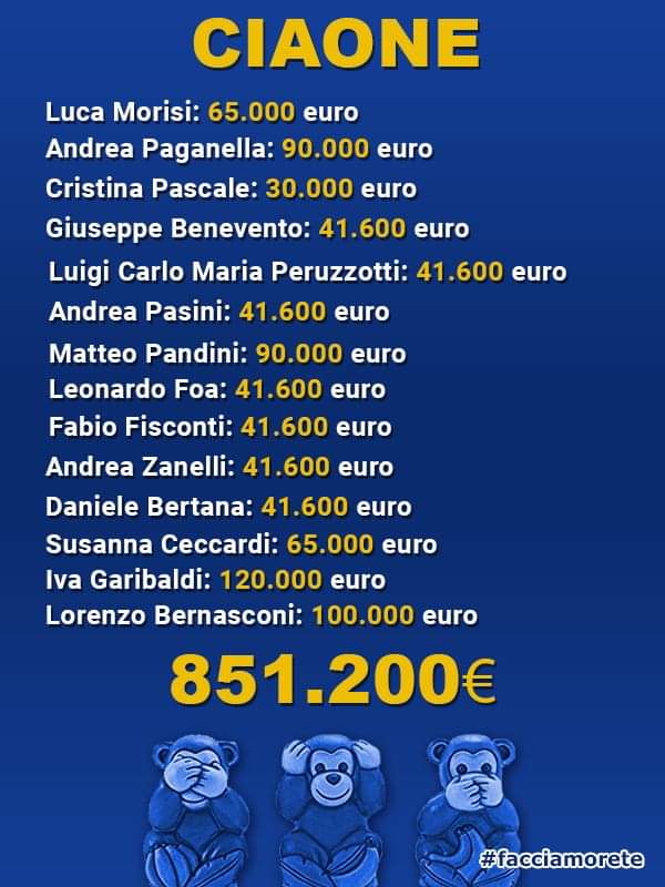 gq_gianni's tweet image. Finita la pacchia a spese dei cittadini😎😎😎