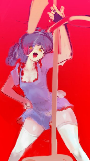 ちっこい方の清蘭のラフ。完成したら二人並べる予定 