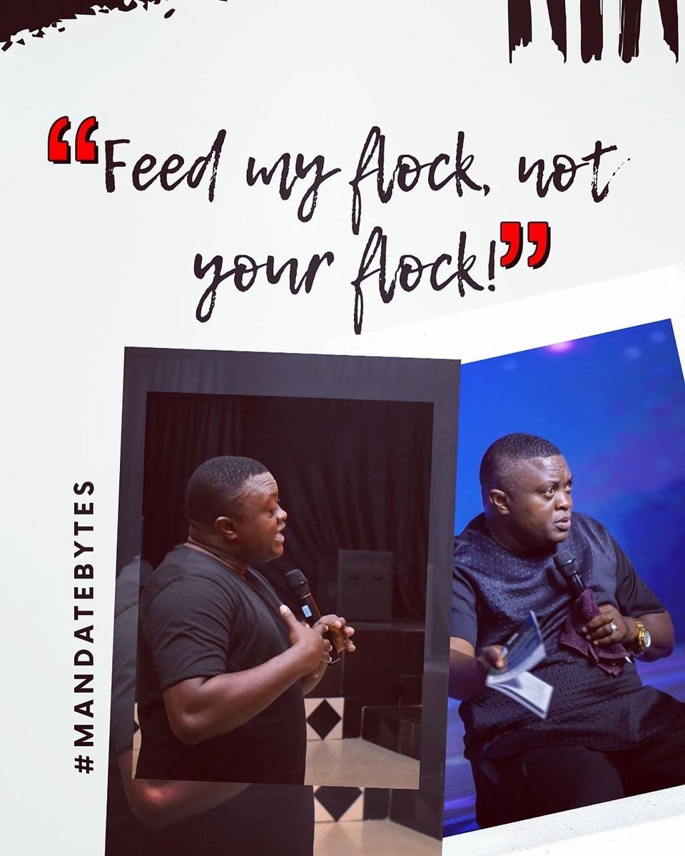 DimecNigeria's tweet photo. ...so give them His food not your food. His word not your philosophy. Show them His ways not your ways. 

If we really love Jesus. We will feed His flock with His food.

#mymandateisclear 
#MandateBytes https://t.co/NPCfiZJDLx