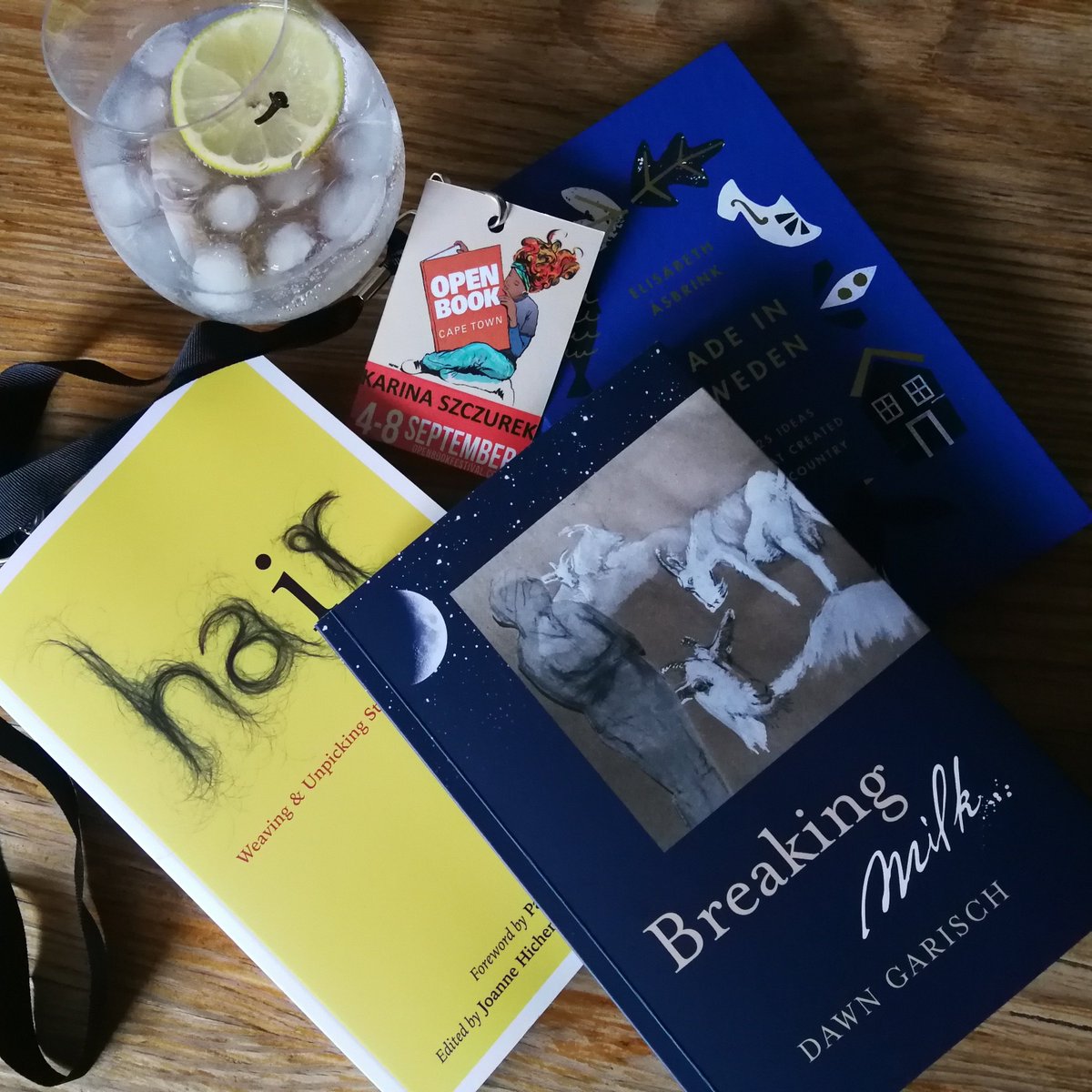 KarinaMSzczurek's tweet photo. Thank you @OpenBookFest for another fabulous festival! G&T time, I say :) #OBF2019 https://t.co/NxgubSjv5Y