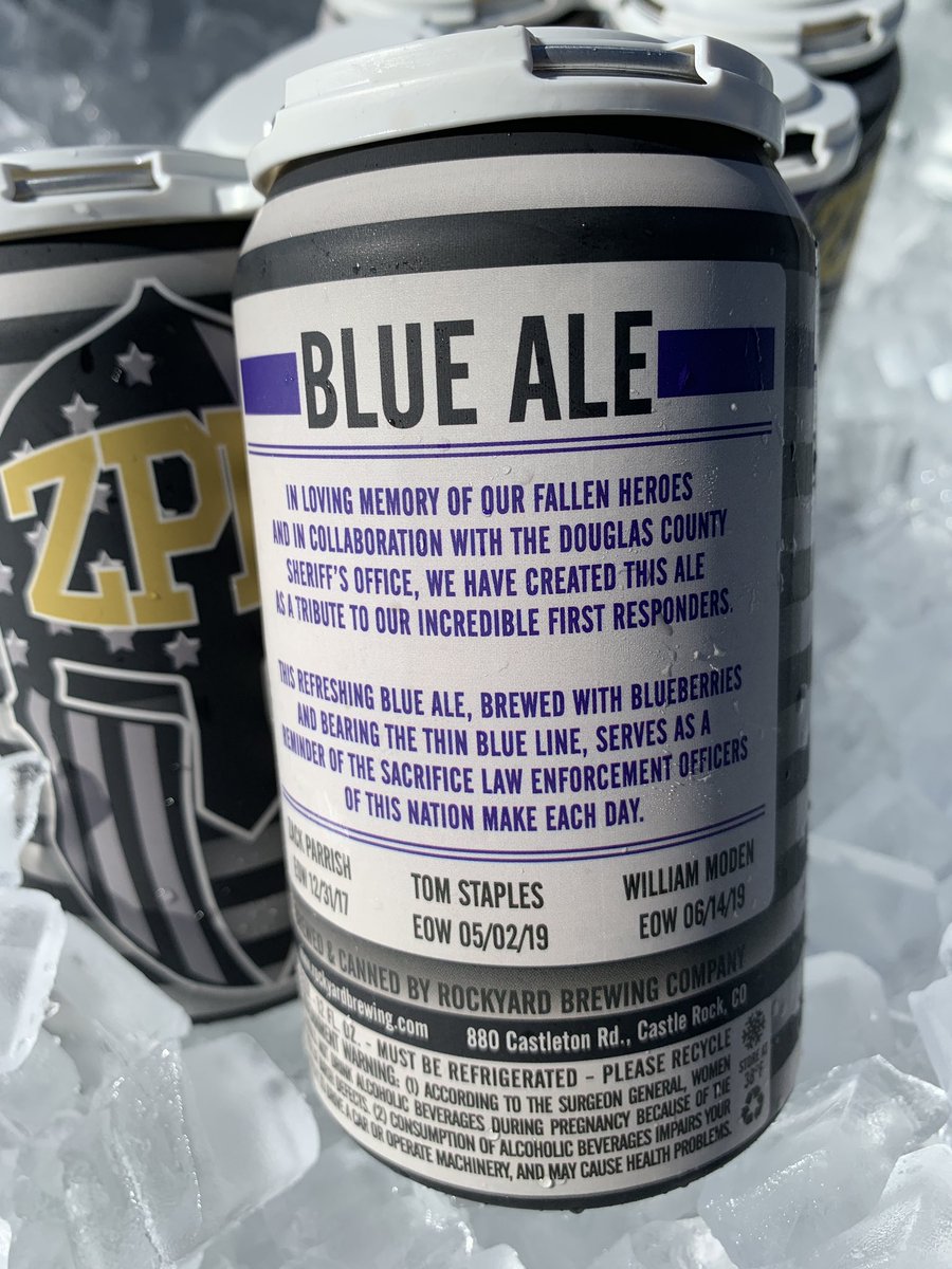 hkluthDCSO's tweet photo. Probably the only time you’ll see a Sheriff car hauling lots of beer! Thank-you @rockyardbrewing and all the other vendors and volunteers. #ZPIII https://t.co/z3hQEntTMd