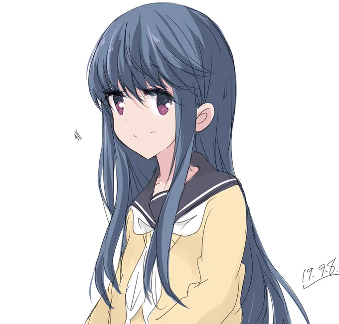 昨日のリンちゃん塗り塗りしました 