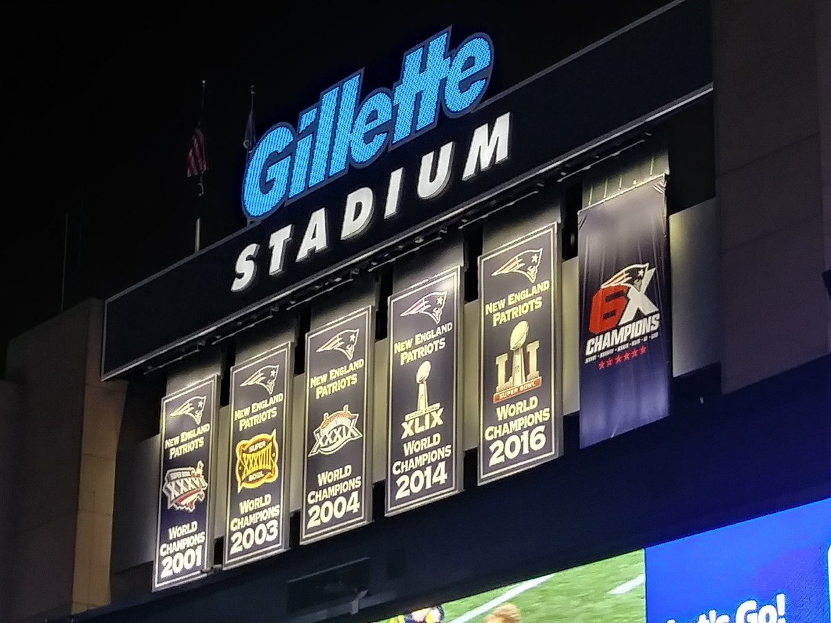 KnittelFiddle's tweet photo. Good morning, yβall! βοΈ ITS FINALLY GAME DAY!! π Lets see banner number 6 & a W!!! #LFG #GoPats #OnToNumber7 https://t.co/EBd1ohnMgW