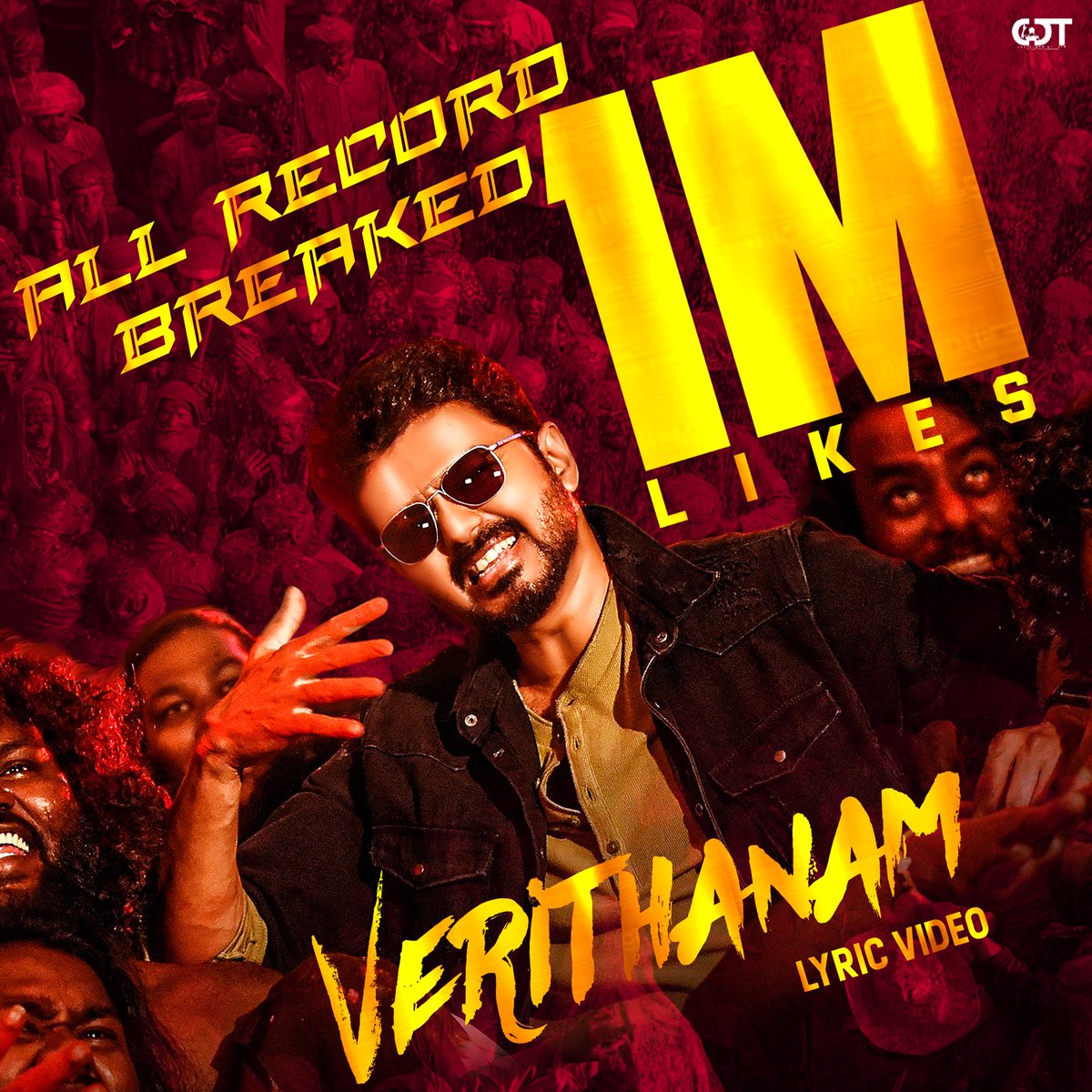 VijayFansPage's tweet photo. NEW RECORD CREATED 😎 
@actorvijay @BigilTamilMovie  

#BIGILsVerithanamRulingYT https://t.co/gwZrLwydGd