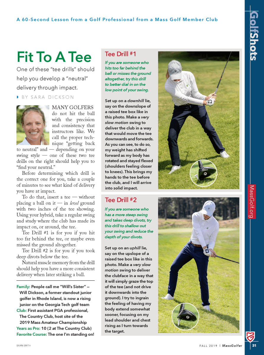 “Fit To A Tee” – MassGolf Fall 2019 saradickson.com/fit-to-a-tee-m…