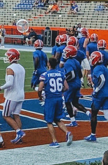 LRTDClub's tweet photo. With great pride, we want to wish former Mustangs kicker and now UF kicker, @TravisFree15 and the UF Gators a great season. We are so proud of you Travis Freeman! #Mustangs4ever https://t.co/Hxcee1CojY