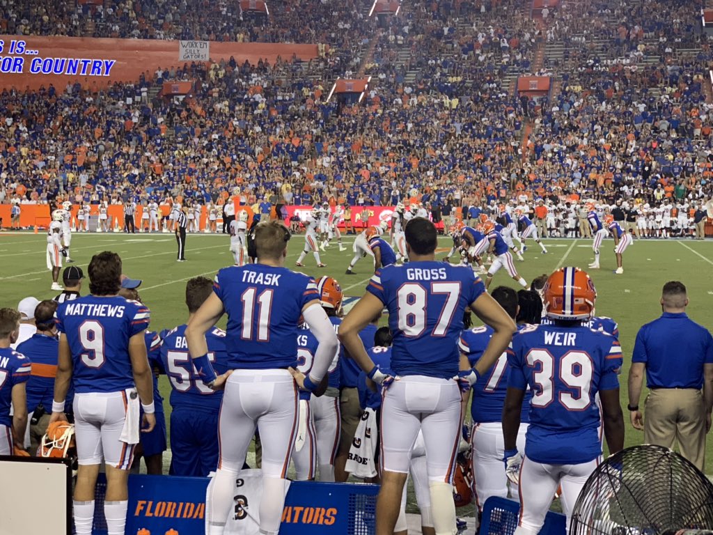 pamzhere's tweet photo. Go Gators #swampmoment https://t.co/OSXjsYnYHl
