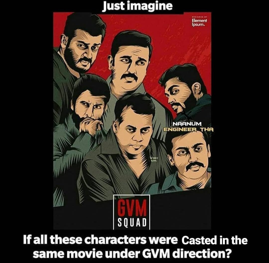 Just Imagine 🔥 #GVMFans #GowthamVasudevMenon